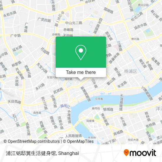 浦江铭邸翼生活健身馆 map