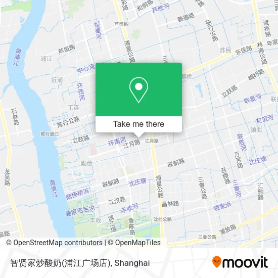 智贤家炒酸奶(浦江广场店) map