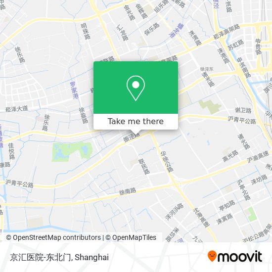 京汇医院-东北门 map