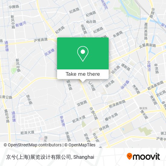 京兮(上海)展览设计有限公司 map