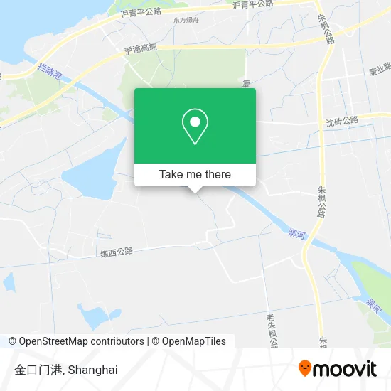 金口门港 map