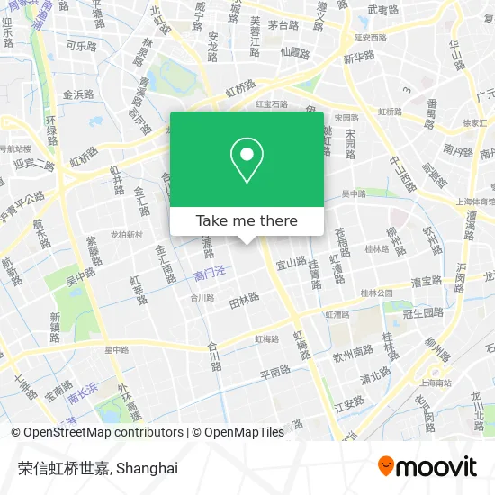 荣信虹桥世嘉 map