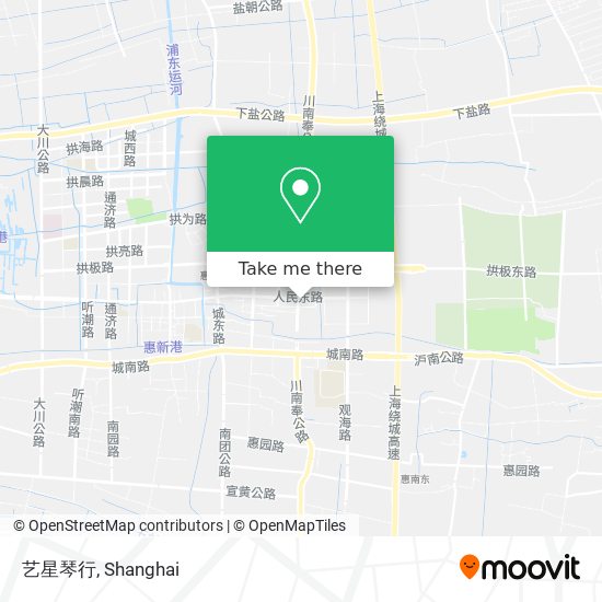 艺星琴行 map