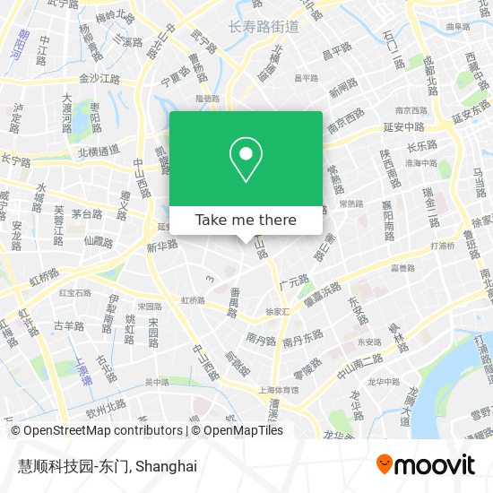 慧顺科技园-东门 map