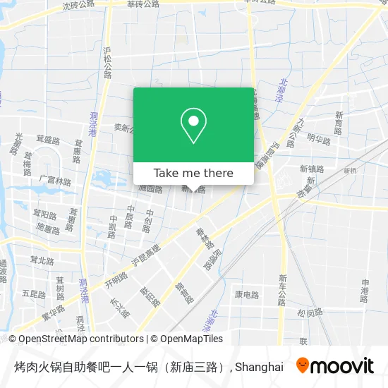 烤肉火锅自助餐吧一人一锅（新庙三路） map