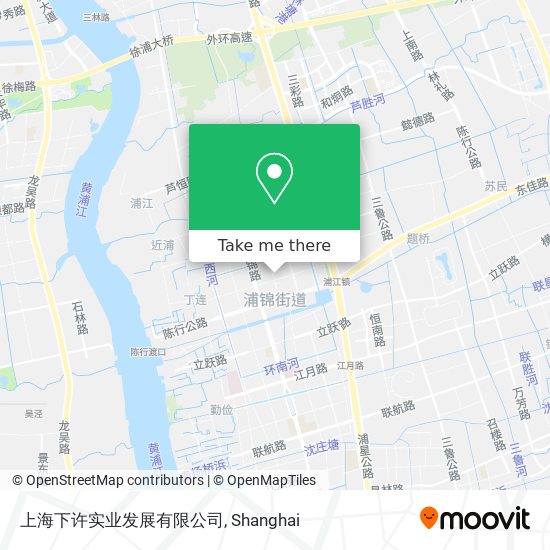 上海下许实业发展有限公司 map