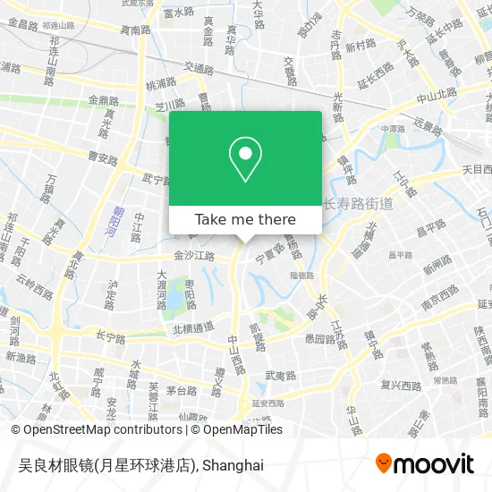 吴良材眼镜(月星环球港店) map
