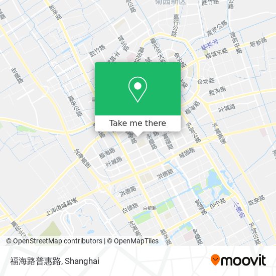 福海路普惠路 map
