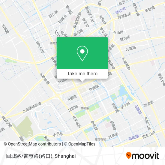 回城路/普惠路(路口) map