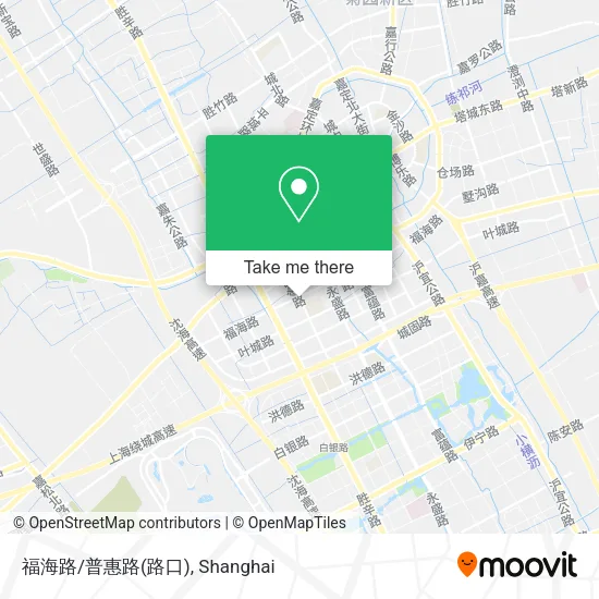 福海路/普惠路(路口) map