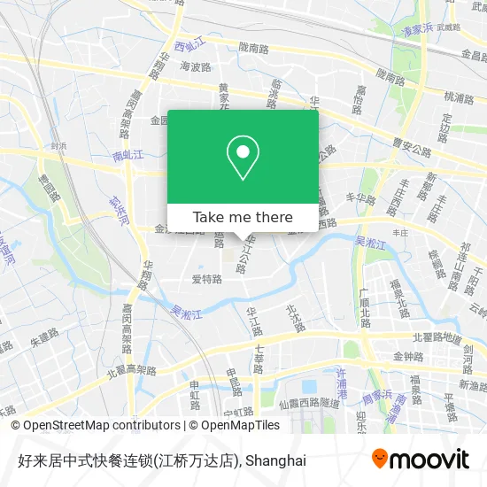 好来居中式快餐连锁(江桥万达店) map