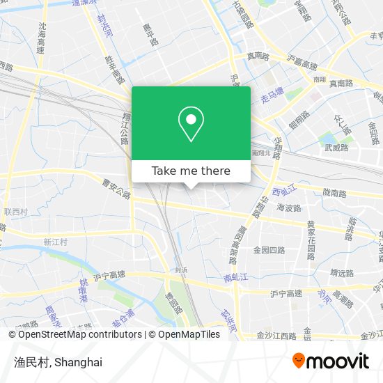 渔民村 map