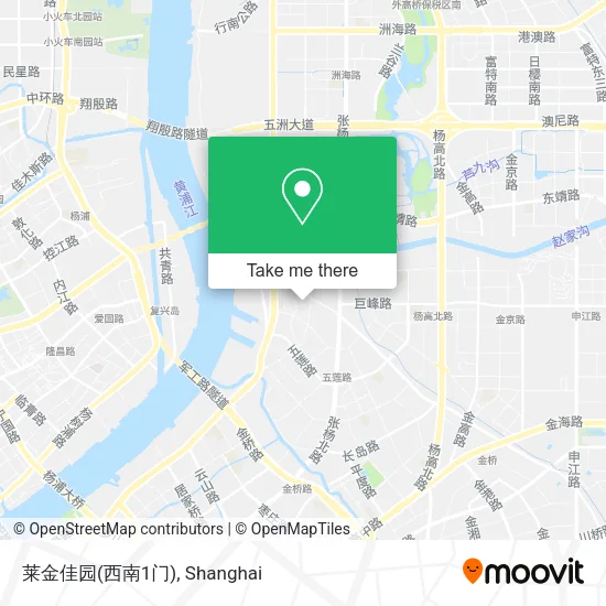 莱金佳园(西南1门) map