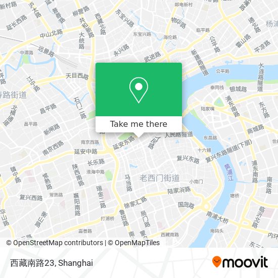 西藏南路23 map