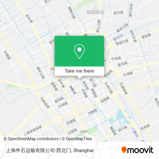 上海申石运输有限公司-西北门 map