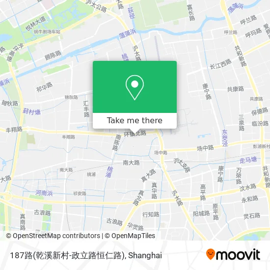 187路(乾溪新村-政立路恒仁路) map