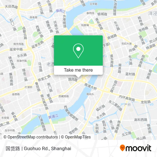 国货路 | Guohuo Rd. map
