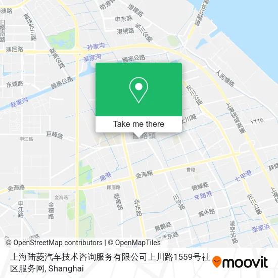 上海陆菱汽车技术咨询服务有限公司上川路1559号社区服务网 map