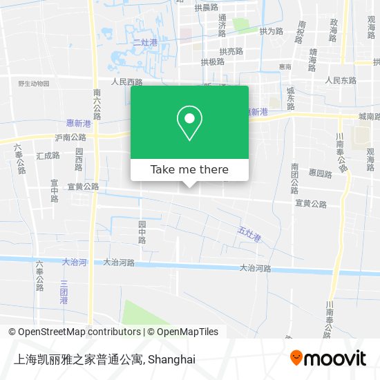 上海凯丽雅之家普通公寓 map
