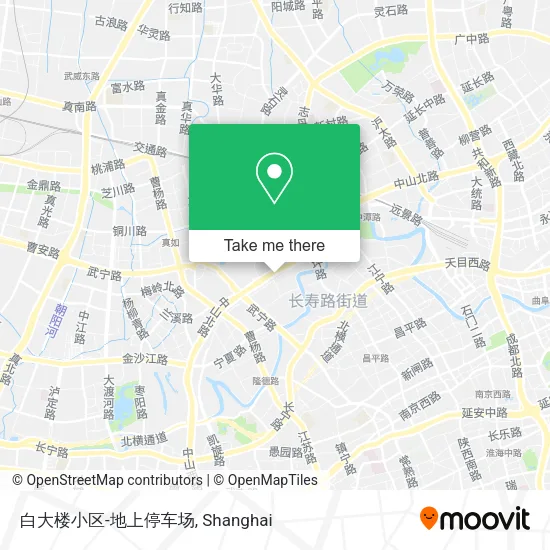 白大楼小区-地上停车场 map