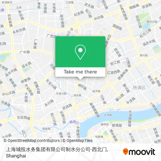 上海城投水务集团有限公司制水分公司-西北门 map