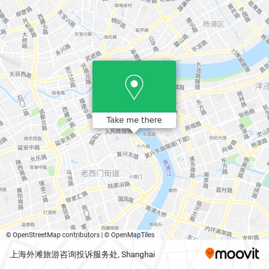 上海外滩旅游咨询投诉服务处 map