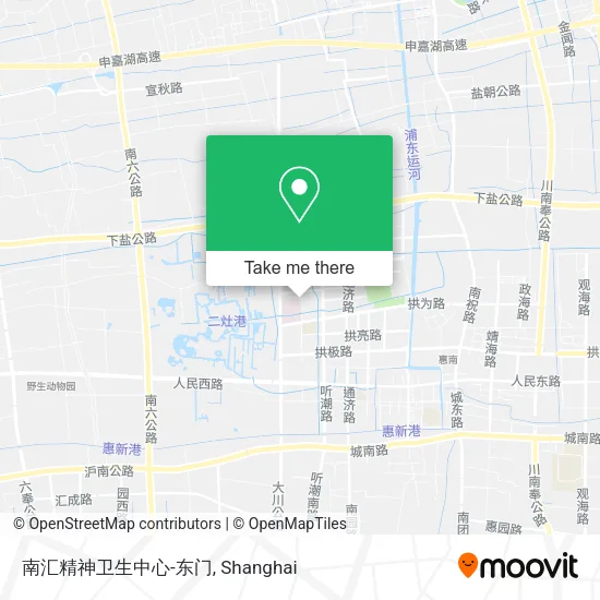 南汇精神卫生中心-东门 map