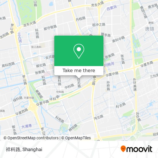 祥科路 map