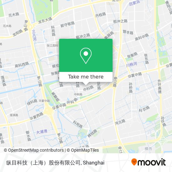 纵目科技（上海）股份有限公司 map
