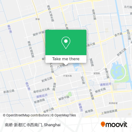 南桥·新都汇-B西南门 map