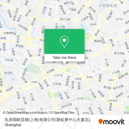 丸幸国际贸易(上海)有限公司(新虹桥中心大厦北) map