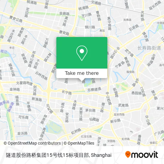 隧道股份路桥集团15号线15标项目部 map