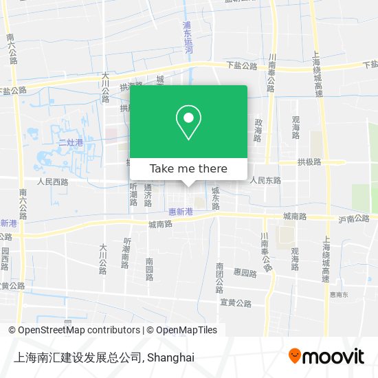 上海南汇建设发展总公司 map