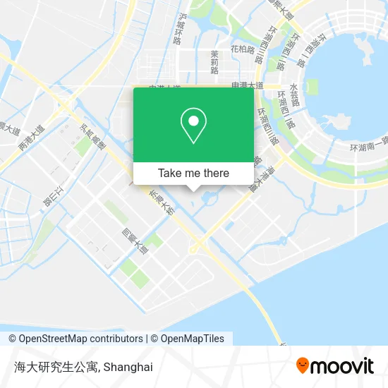 海大研究生公寓 map