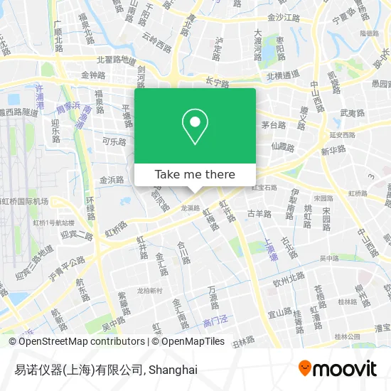 易诺仪器(上海)有限公司 map