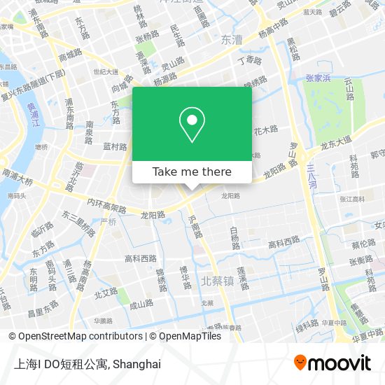 上海I DO短租公寓 map
