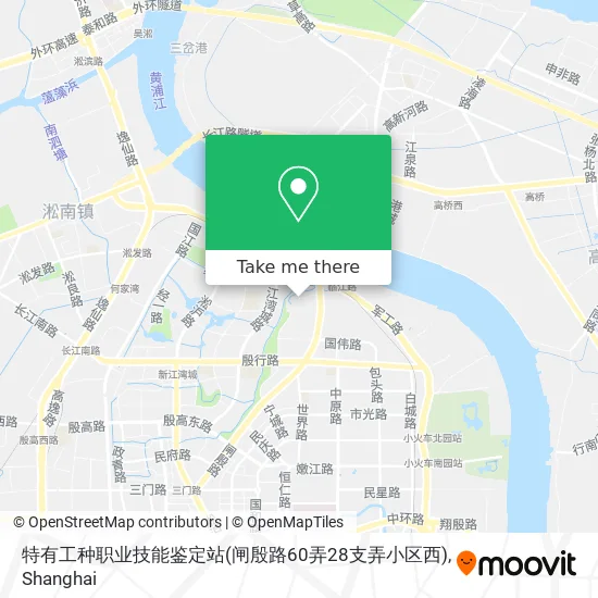 特有工种职业技能鉴定站(闸殷路60弄28支弄小区西) map
