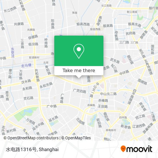 水电路1316号 map