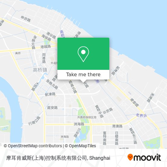 摩耳肯威斯(上海)控制系统有限公司 map