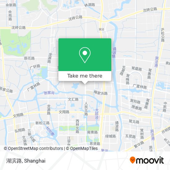 湖滨路 map