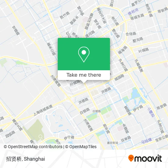 招贤桥 map