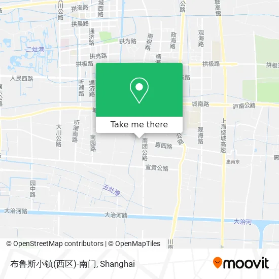 布鲁斯小镇(西区)-南门 map
