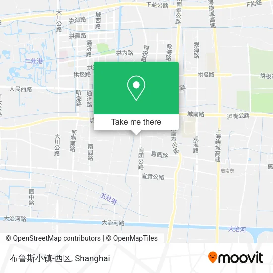 布鲁斯小镇-西区 map