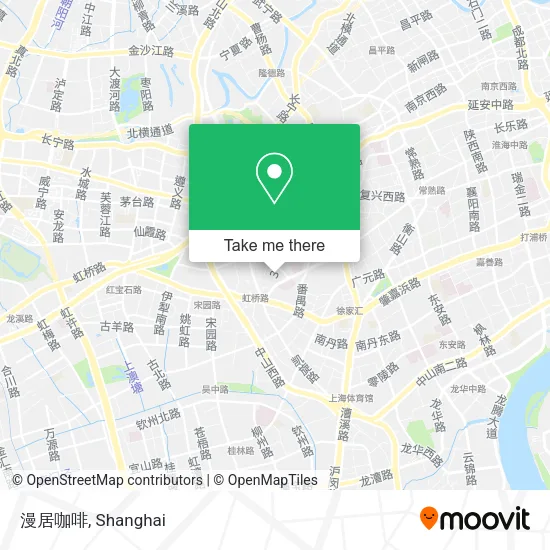漫居咖啡 map