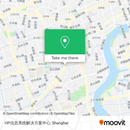 HP信息系统解决方案中心 map