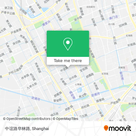 中谊路华林路 map