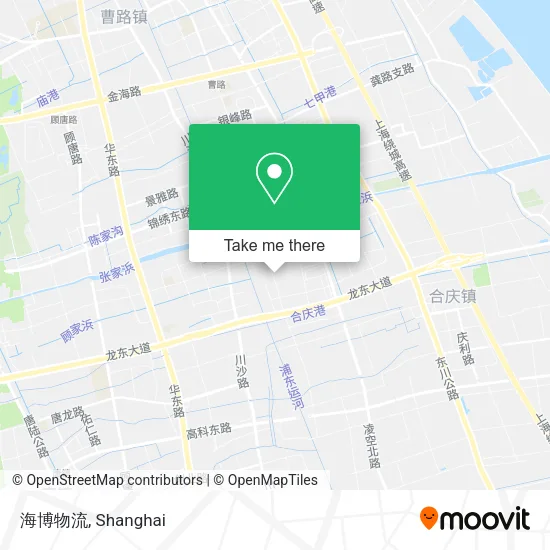 海博物流 map