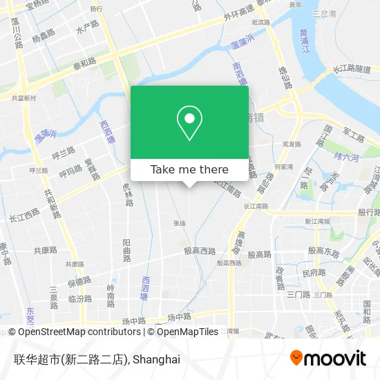 联华超市(新二路二店) map