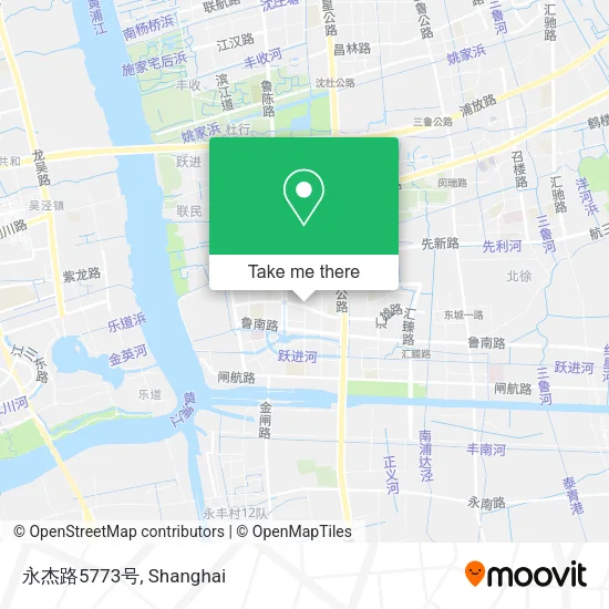 永杰路5773号 map