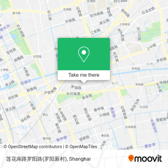 莲花南路罗阳路(罗阳新村) map
